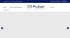 Desktop Screenshot of mactavishjewelers.com
